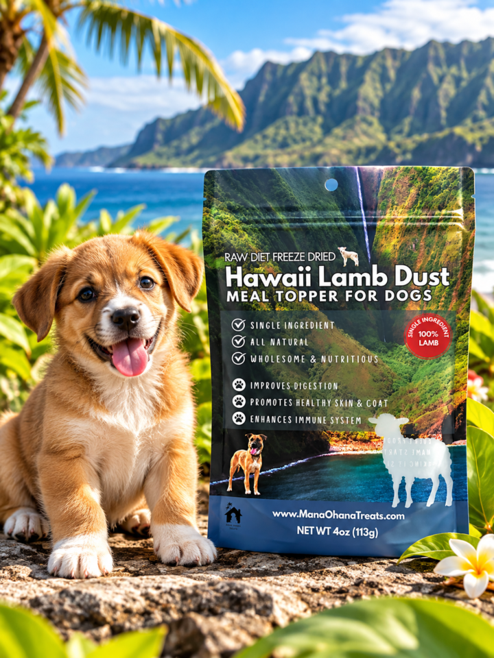 Hawaii Lamb Dust for Dogs 4oz