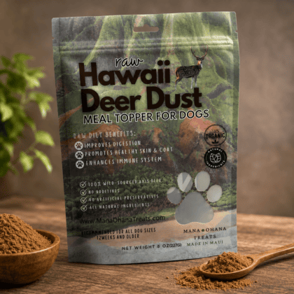 Organic Axis Deer Dust Meal Toppers 8oz