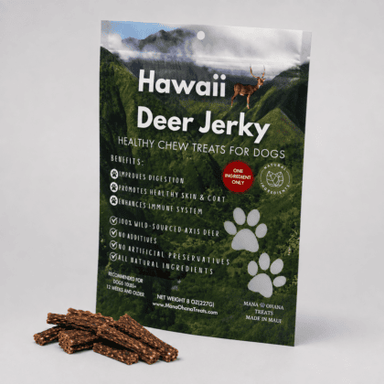 Hawaii Deer Jerky – Dehydrated Raw