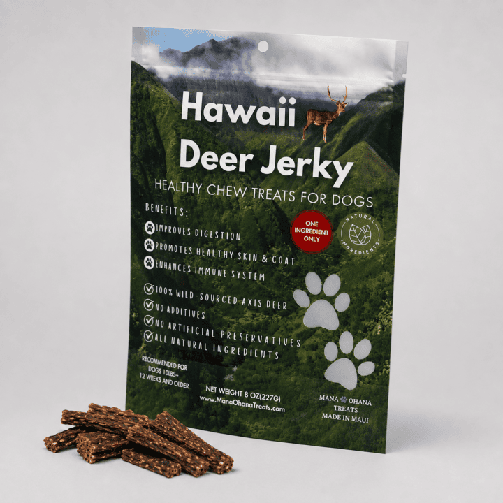 Hawaii Deer Jerky - Dehydrated Raw