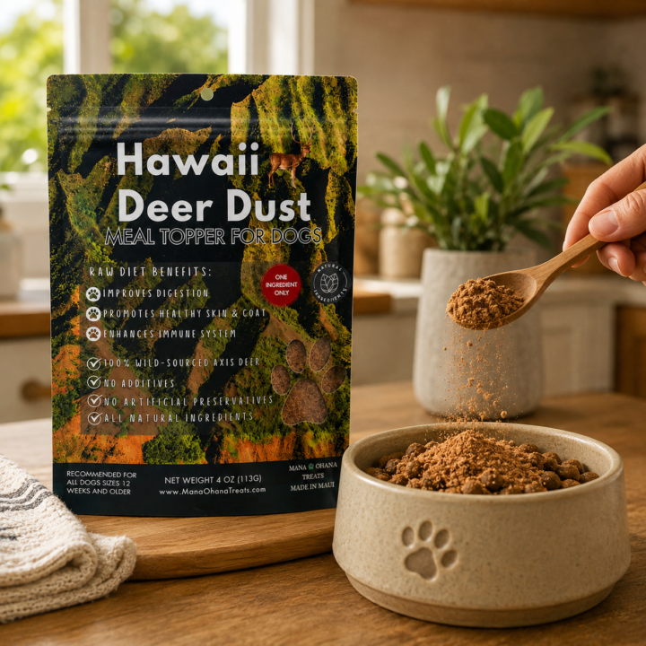 Organic Axis Deer Dust Meal Toppers 4oz