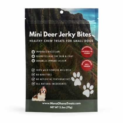 Mini Deer Jerky Bites 2.5oz