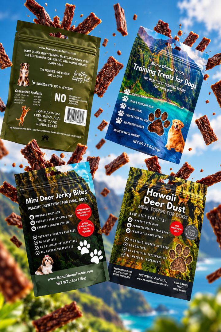 Mana Ohana Treats product range